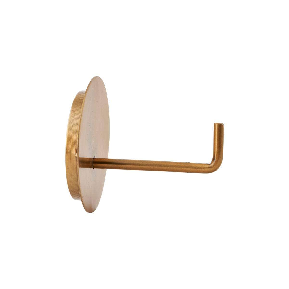 House Doctor Toiletpapirholder, Text, Messing