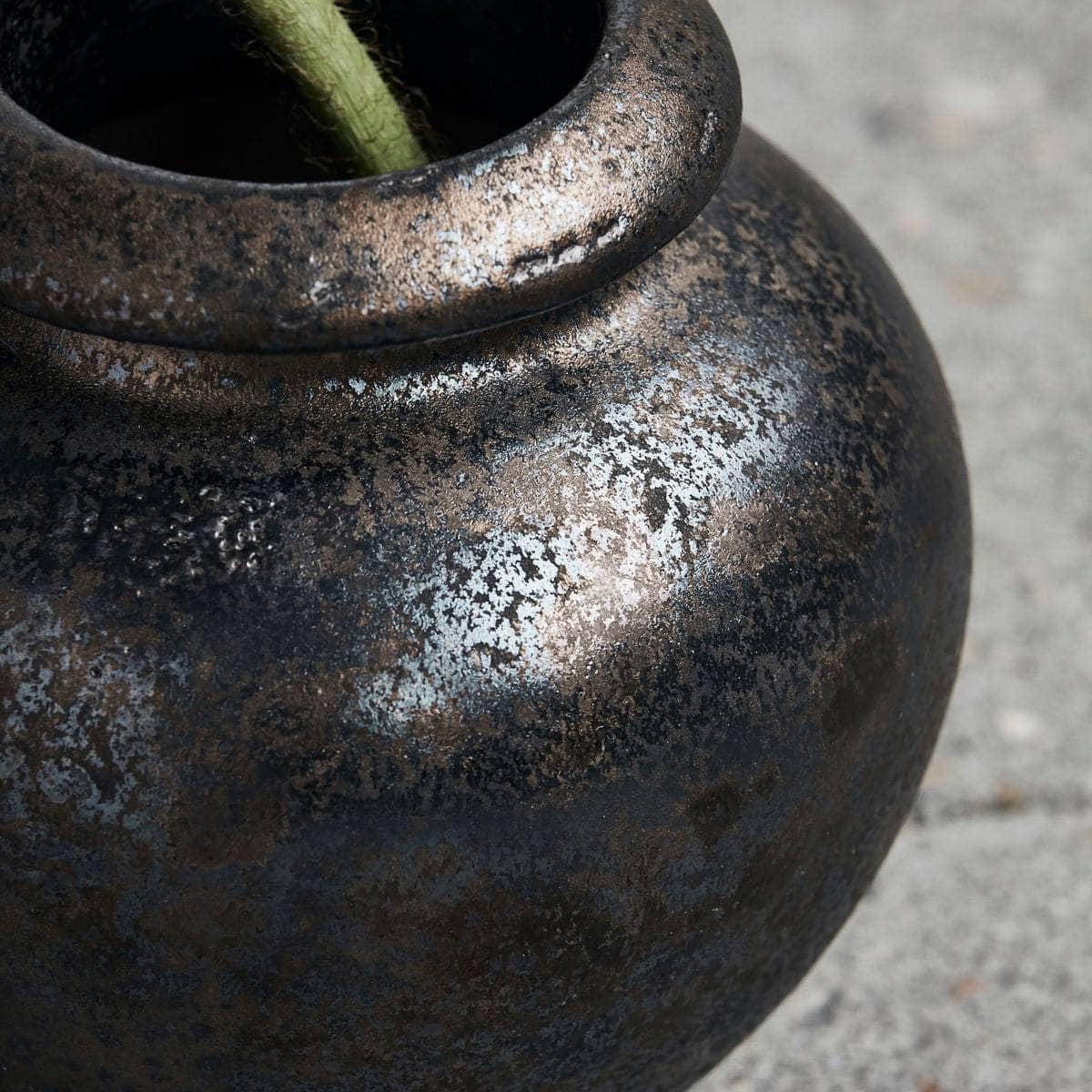 House Doctor Vase, Mini, Bronze, Brun