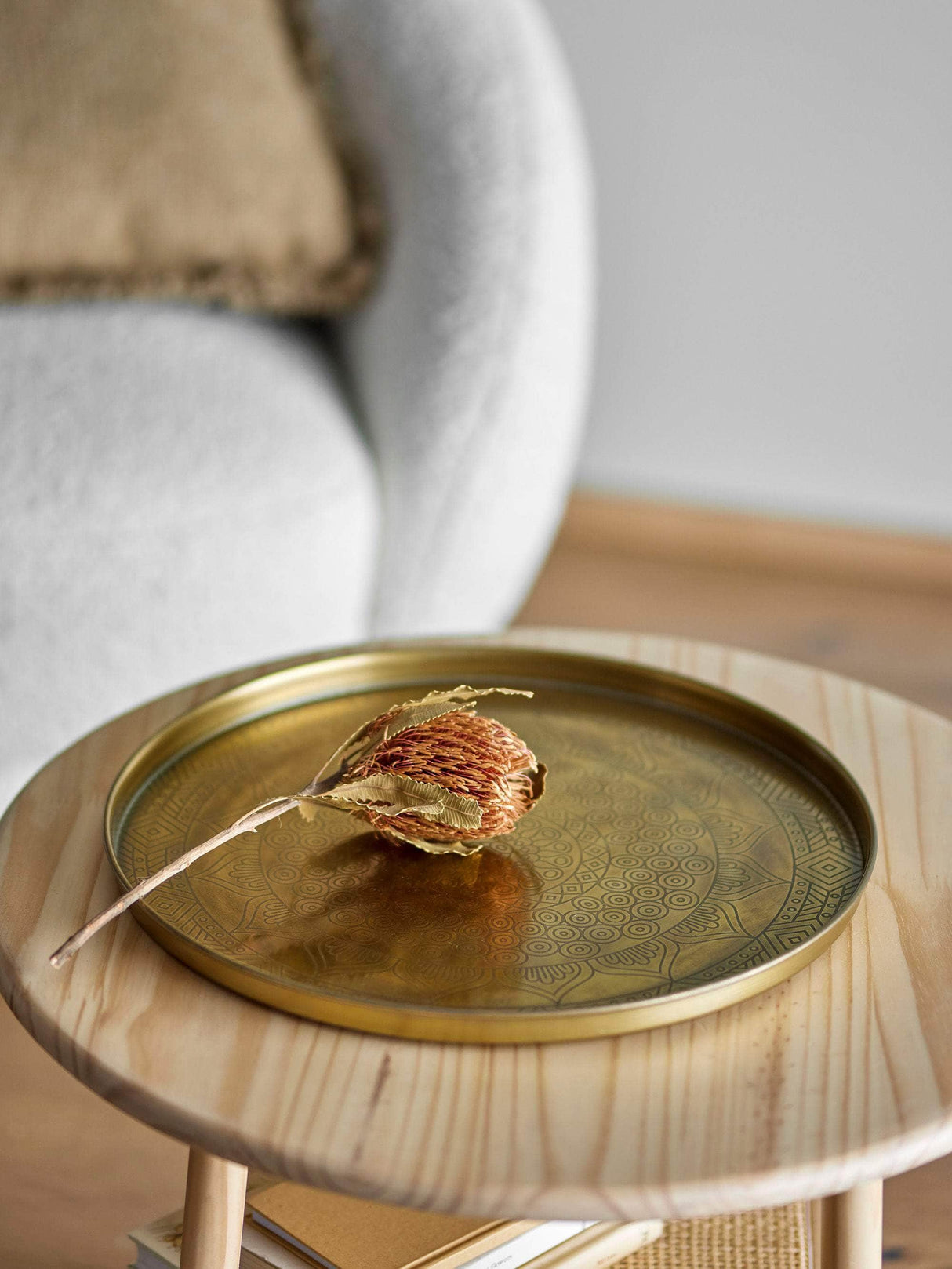 Bloomingville Conan Bakke, Guld, Metal