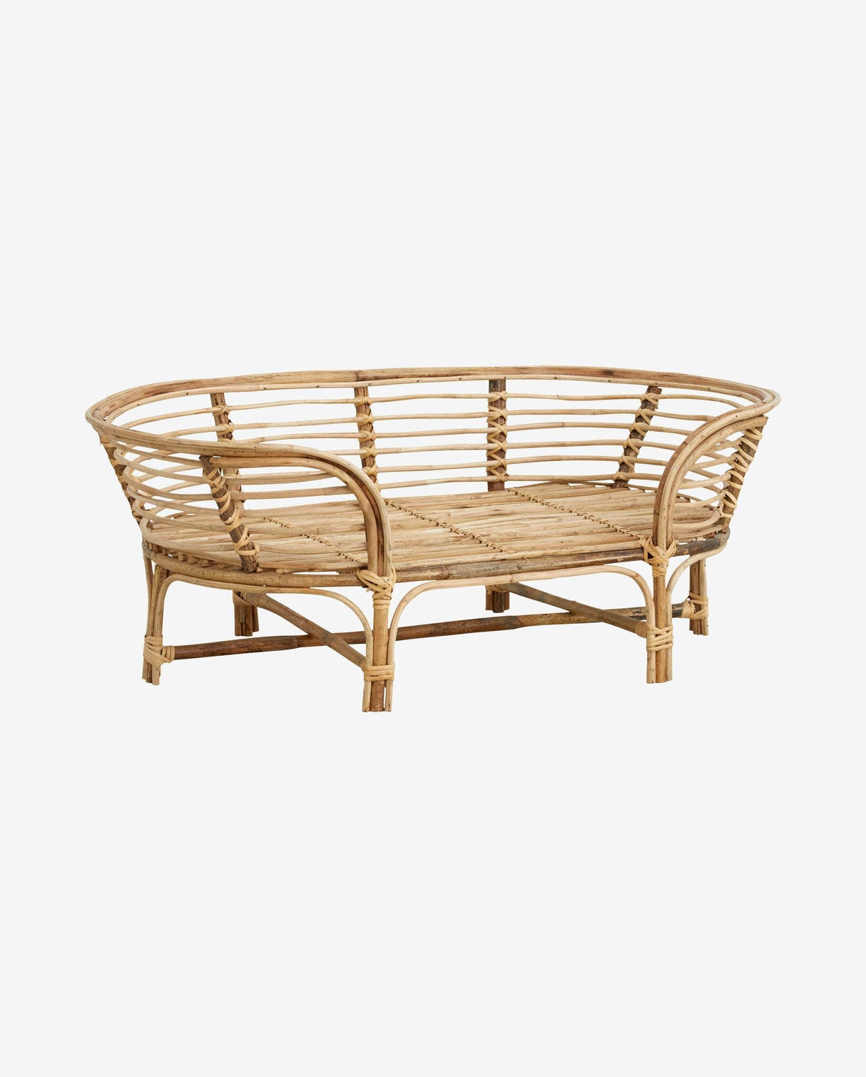 Nordal IRIRI dog bed, rattan/weaving, natural