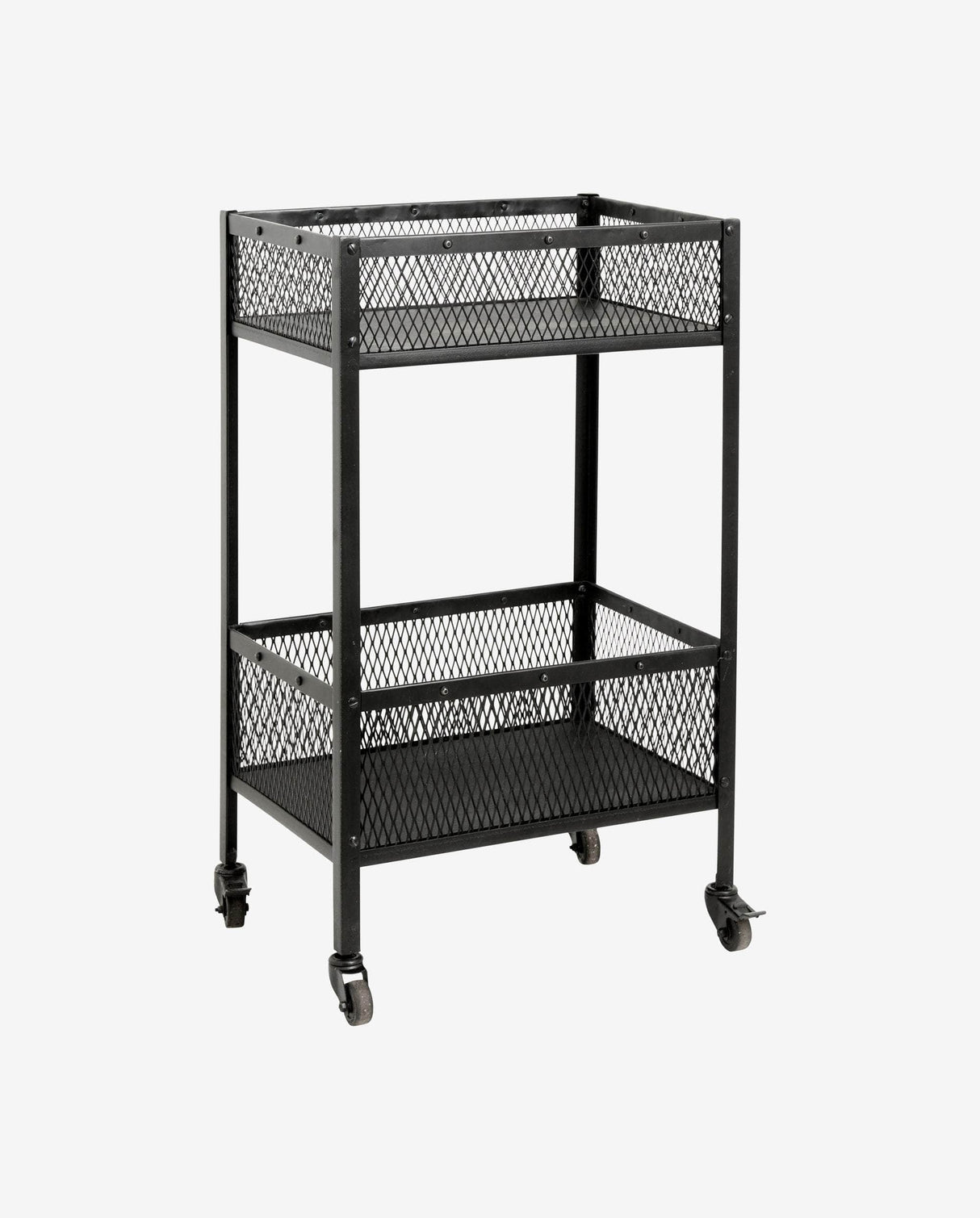 Nordal EASY trolley, black iron, S