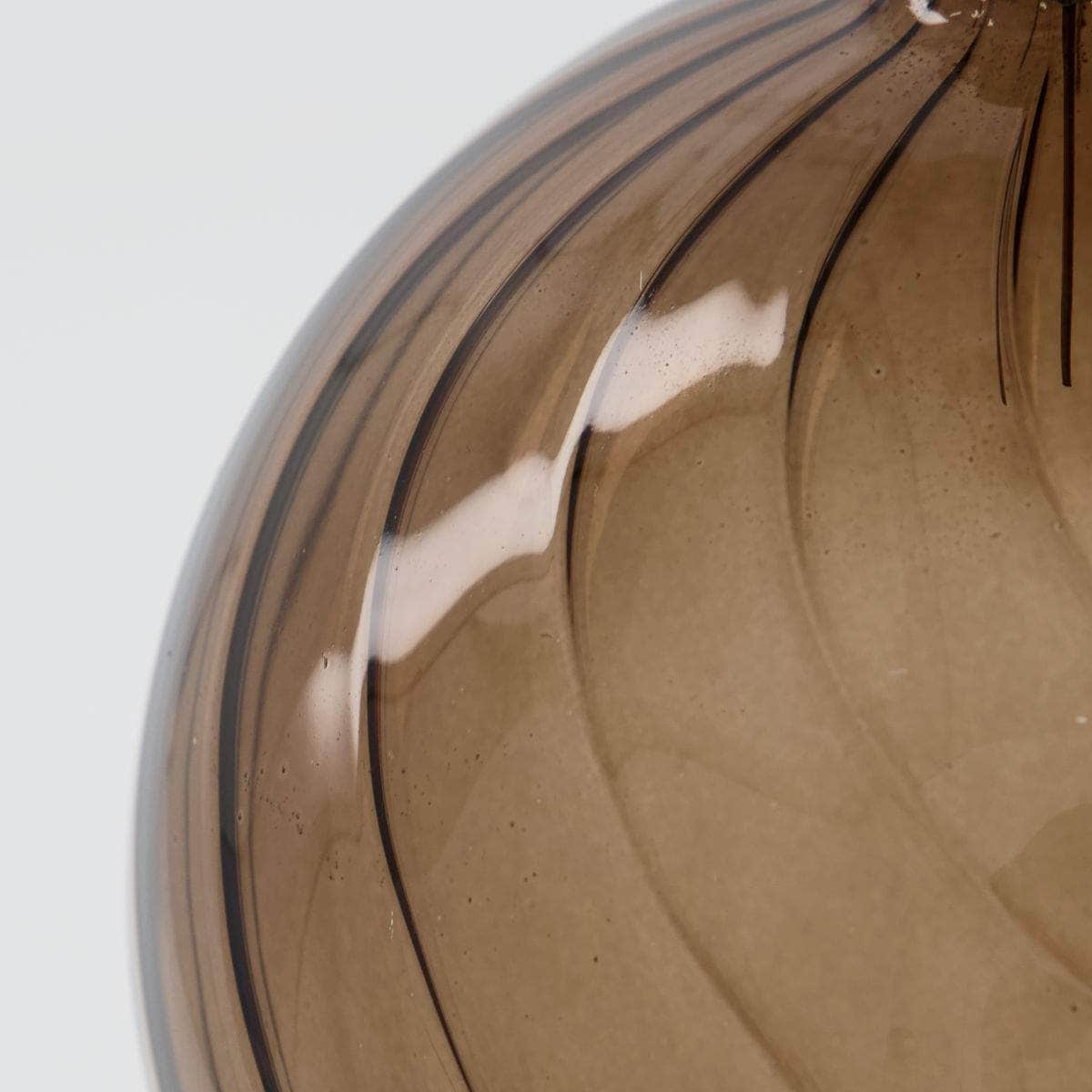 House Doctor Julepynt, Fluted, Amber