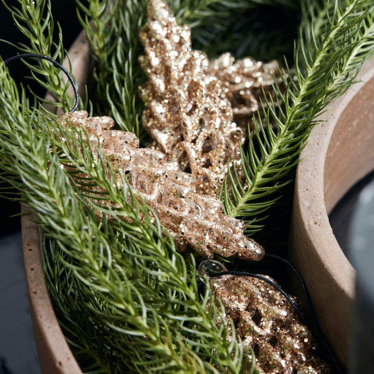 House Doctor Julepynt, Cone, Guld