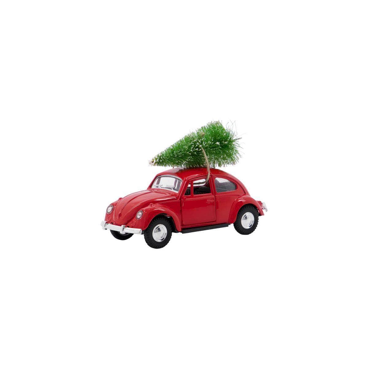 House Doctor Dekoration, Xmas car, Rød