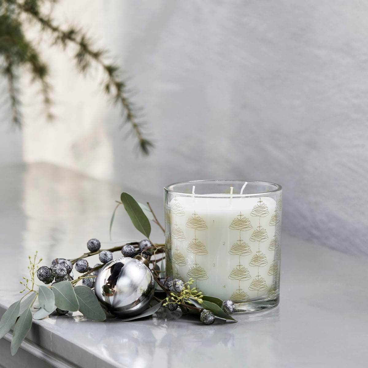 House Doctor Lys i glas, Advent, Guld