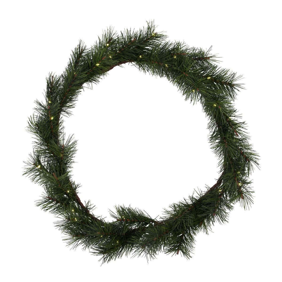 House Doctor Krans med LED, Peuce, Natur