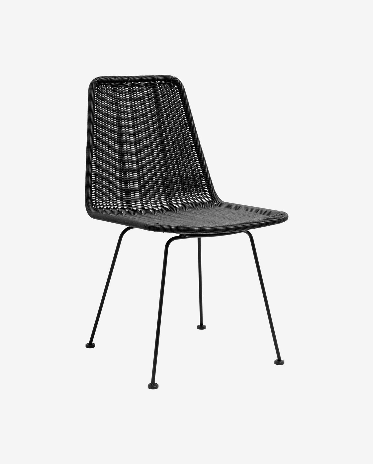 Nordal IRONY dining chair, black