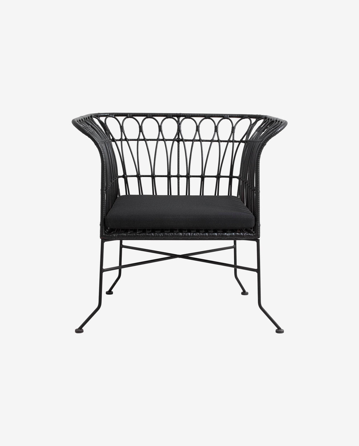 Nordal ALBA lounge chair, black