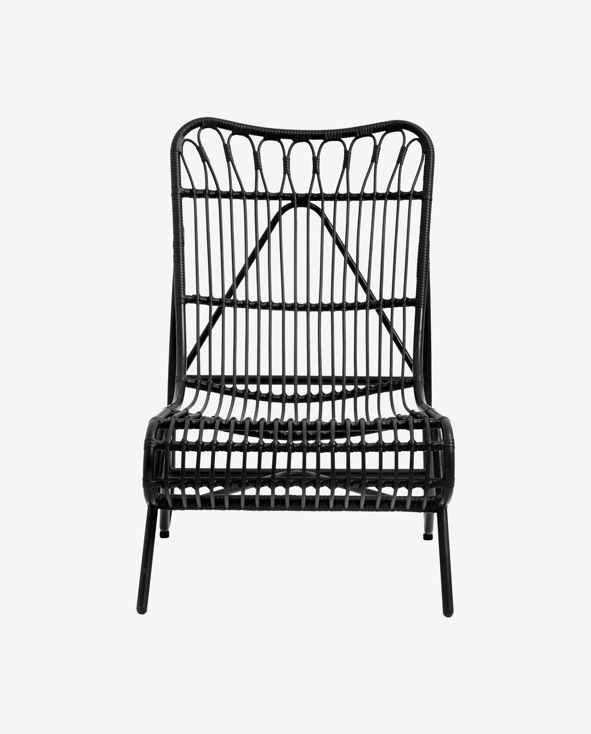 Nordal HAZEL lounge chair, black