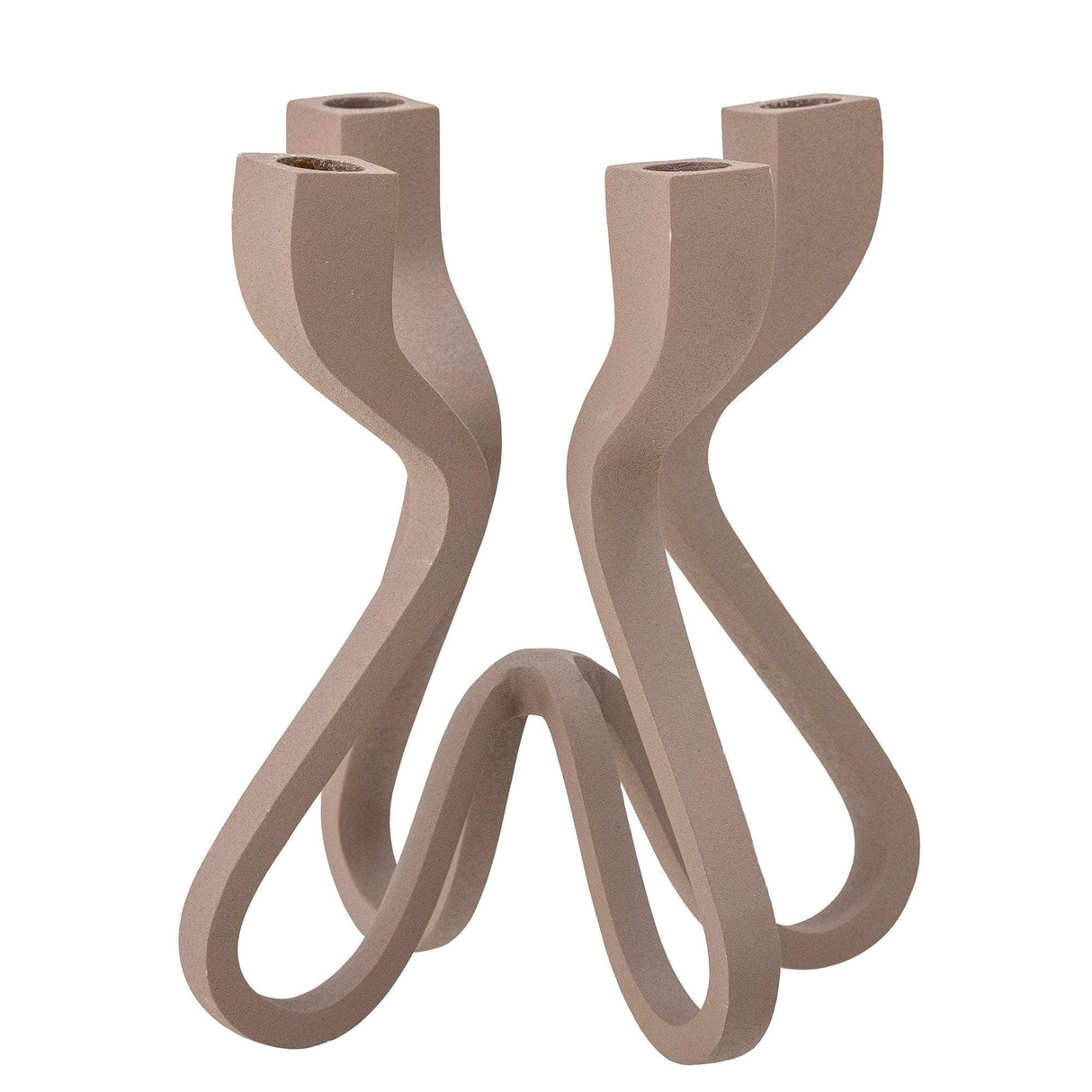 Bloomingville Kir Lysestage, Brun, Aluminium