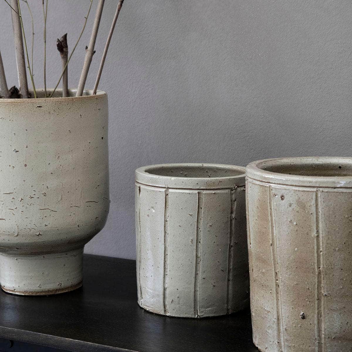 House Doctor Planter, Julian, Beige