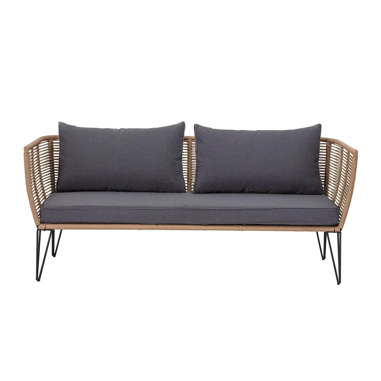 Bloomingville Mundo Sofa, Brun, Metal