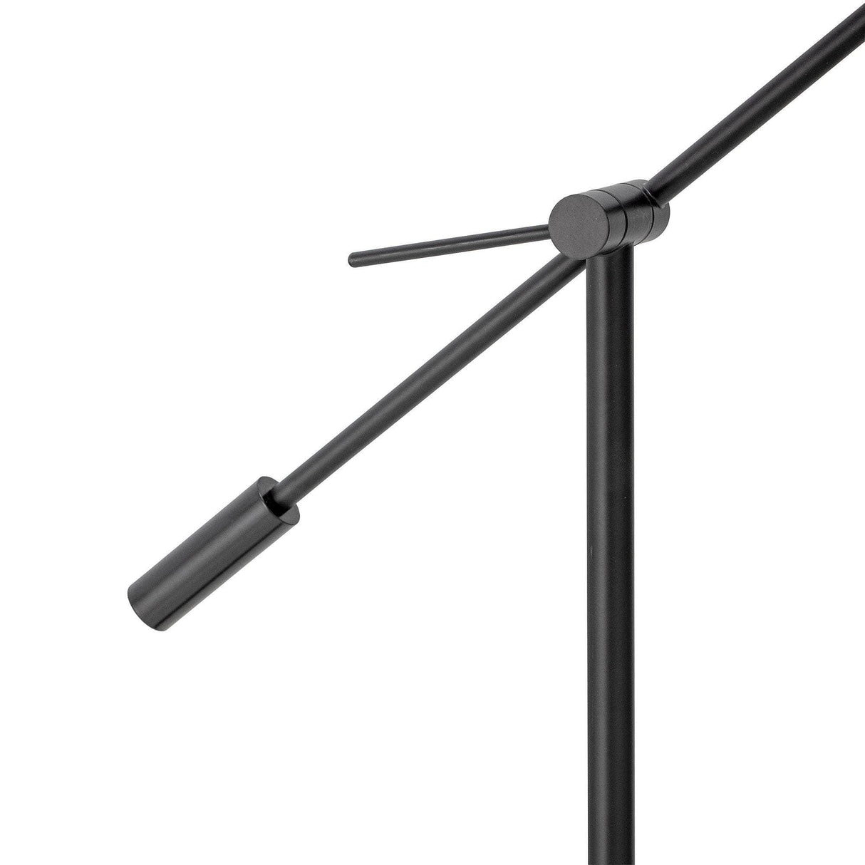 Bloomingville Polus Gulv Lampe, Sort, Hør