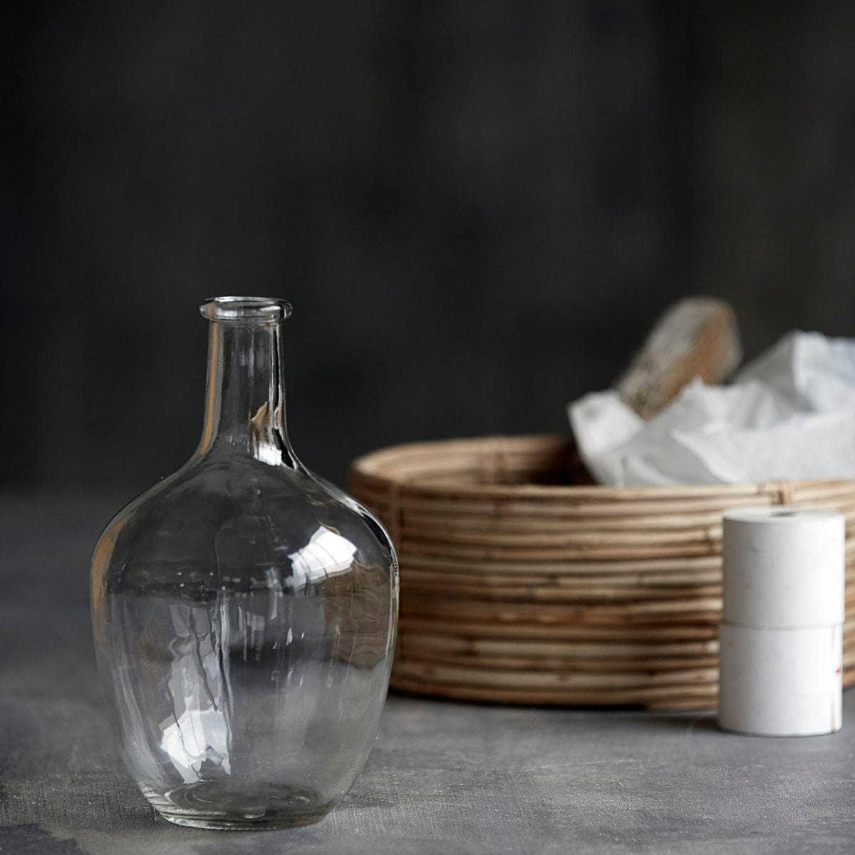 House Doctor Vase / flaske, Glass, Klar