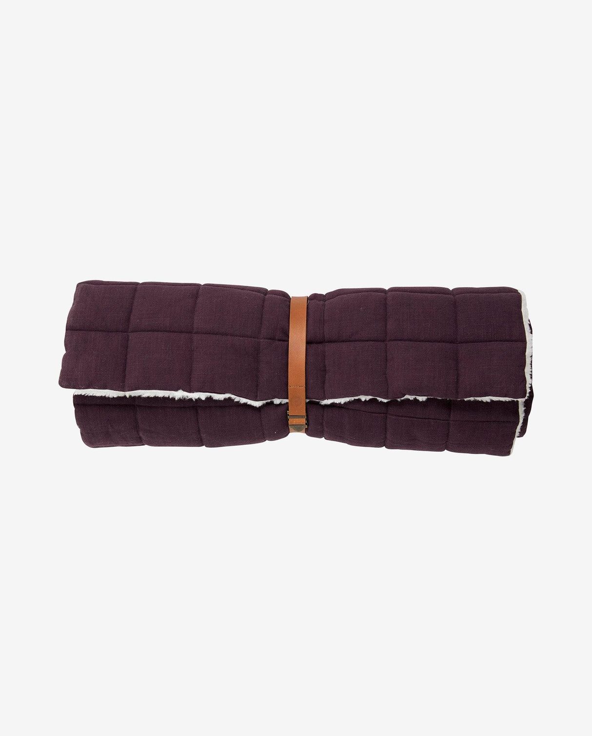 Nordal YIN YOGA mattress w/fur, burgundy