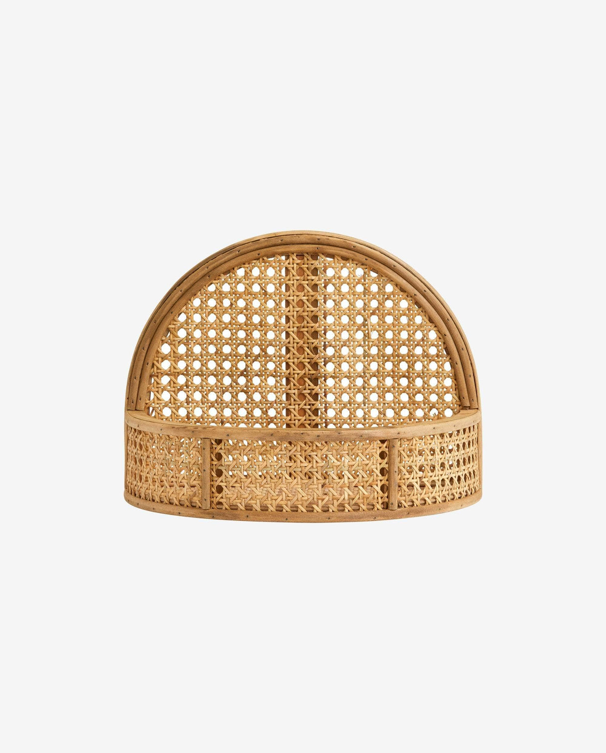 Nordal KUTA rattan shelf, S, nature
