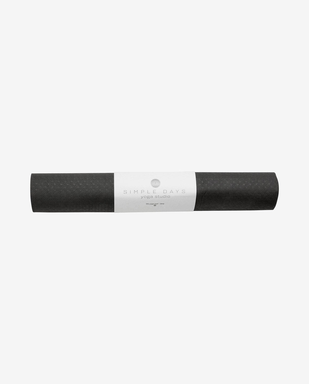 Nordal YOGA mat, TPE, black