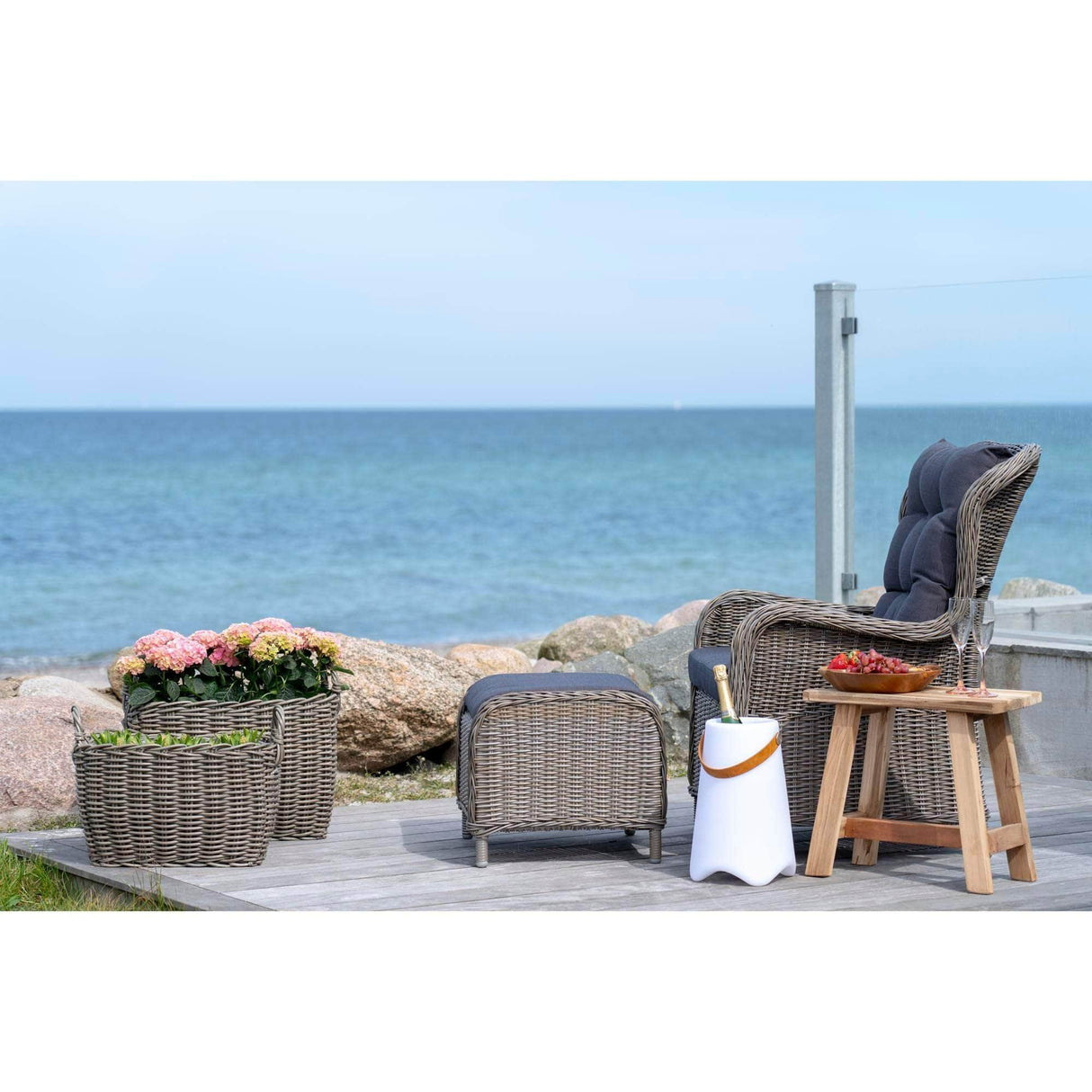 House Nordic Barcelona Teak Bænk