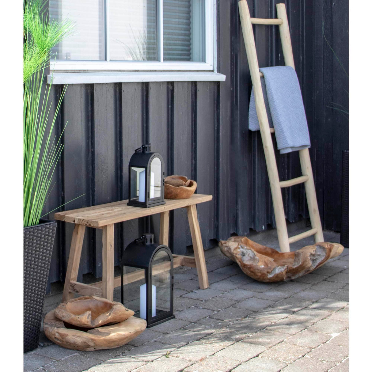 House Nordic Rio Teak Skål