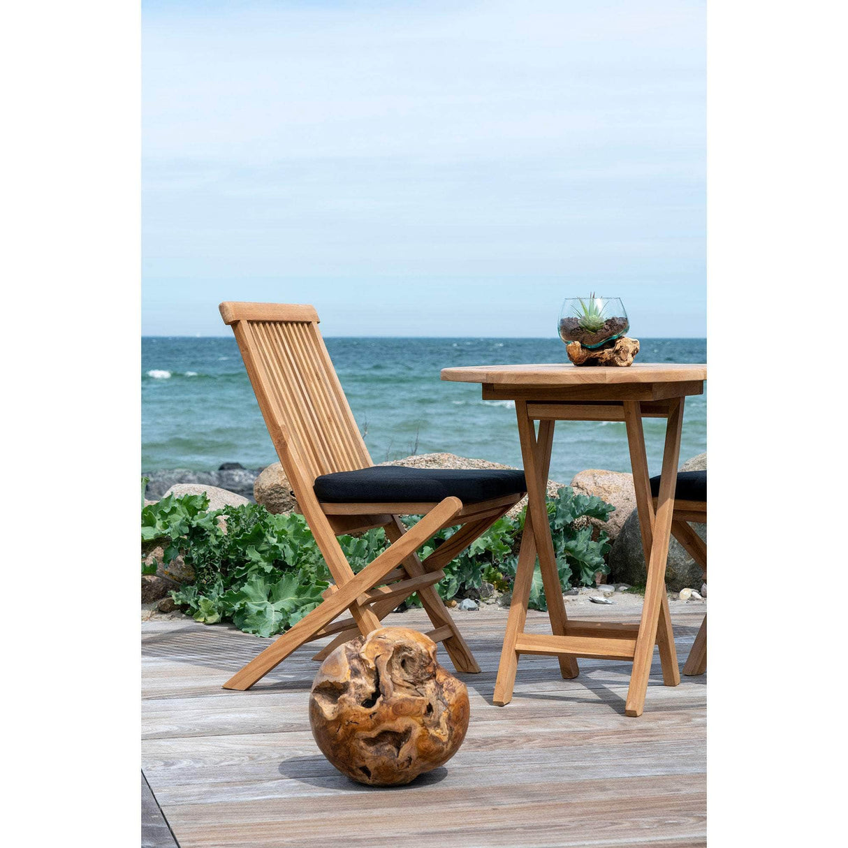 House Nordic Ryon Teak Dekorationskugle