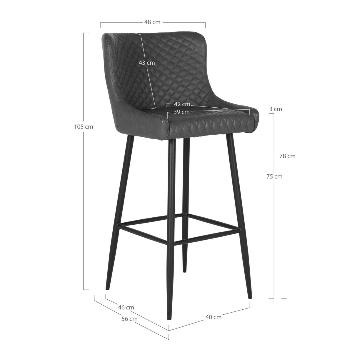 House Nordic Dallas Barstol