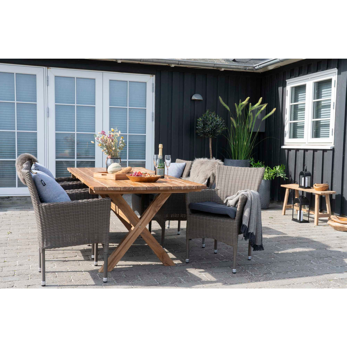 House Nordic Seattle Spisebordsstol - Sæt af 4