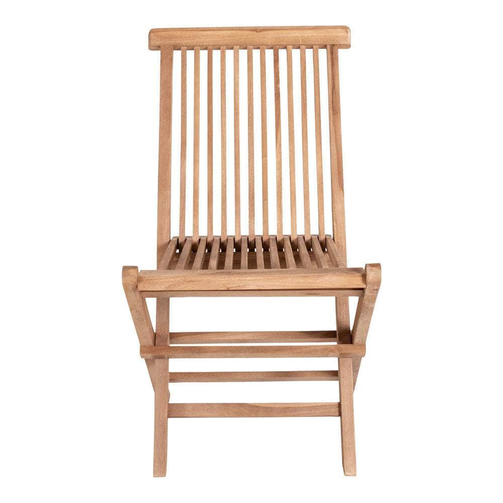 House Nordic Toledo Teak Spisebordstol - Sæt af 2