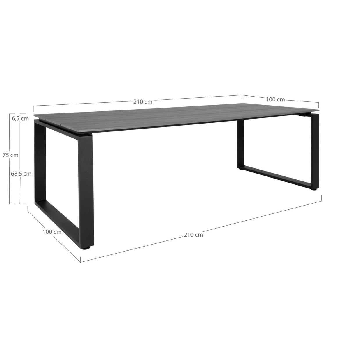 House Nordic Denver Havebord