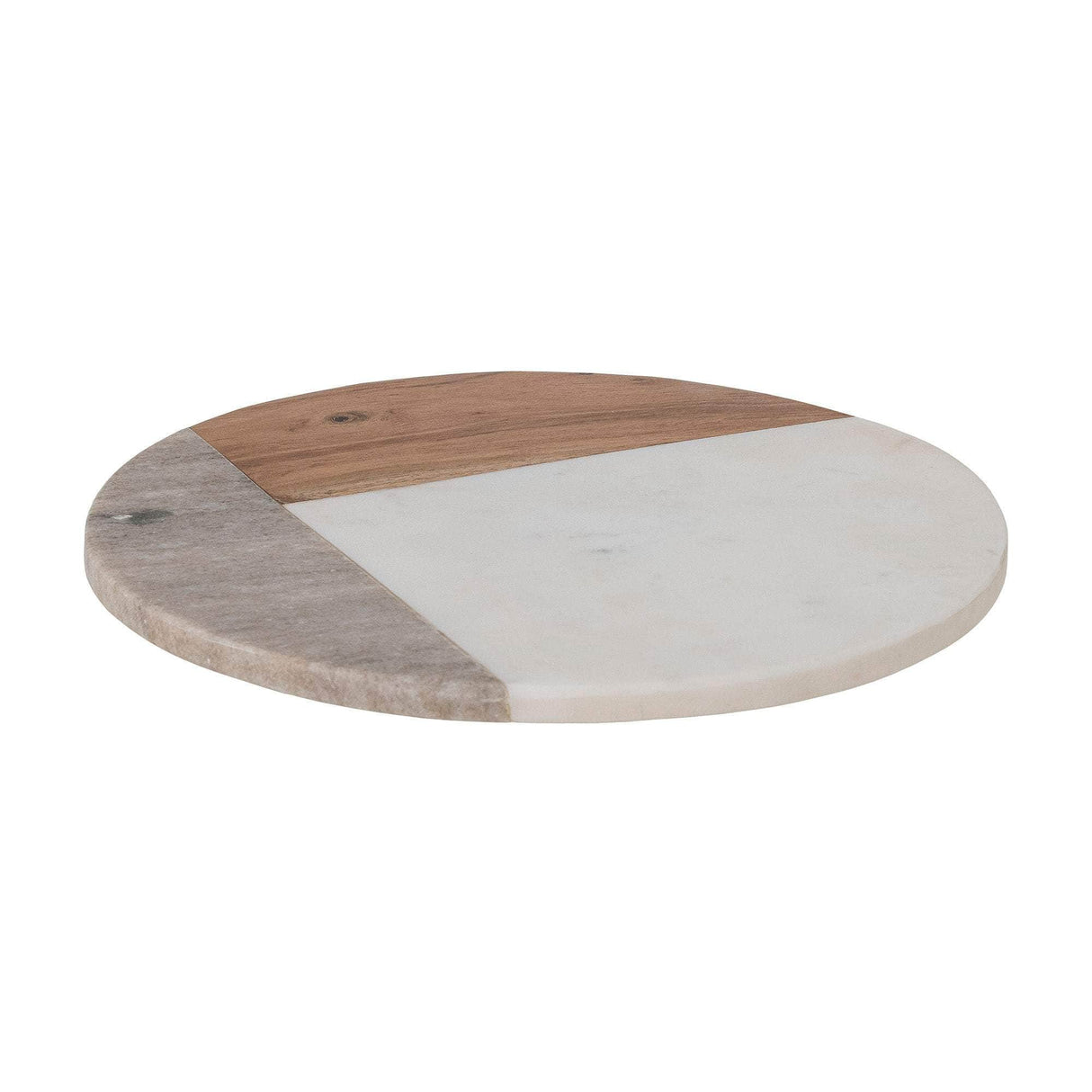 Creative Collection Olly Serveringsfad, Hvid, Marmor