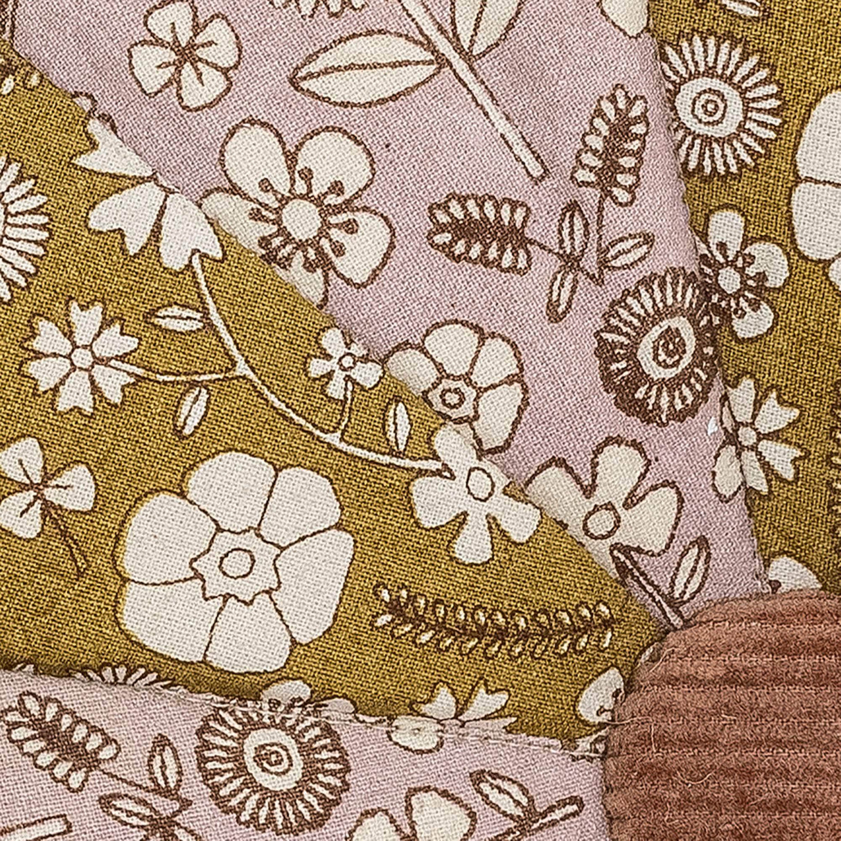 Bloomingville MINI Madlen Pude, Brun, Bomuld