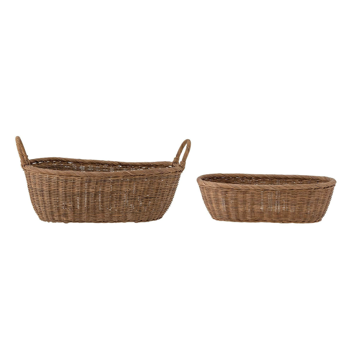 Bloomingville Selma Kurv, Brun, Rattan