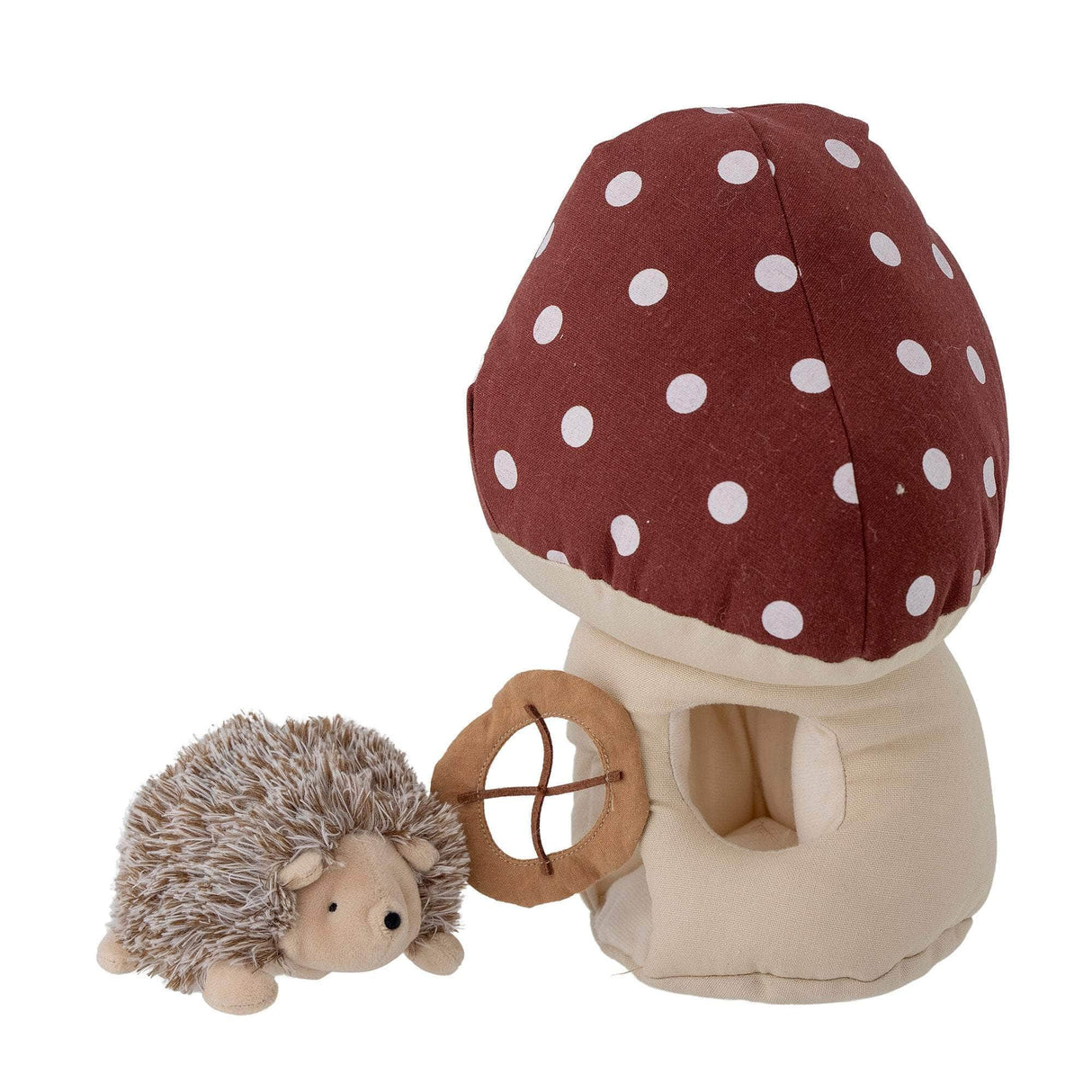 Bloomingville MINI Gaston Soft Toy, Rød, Hør