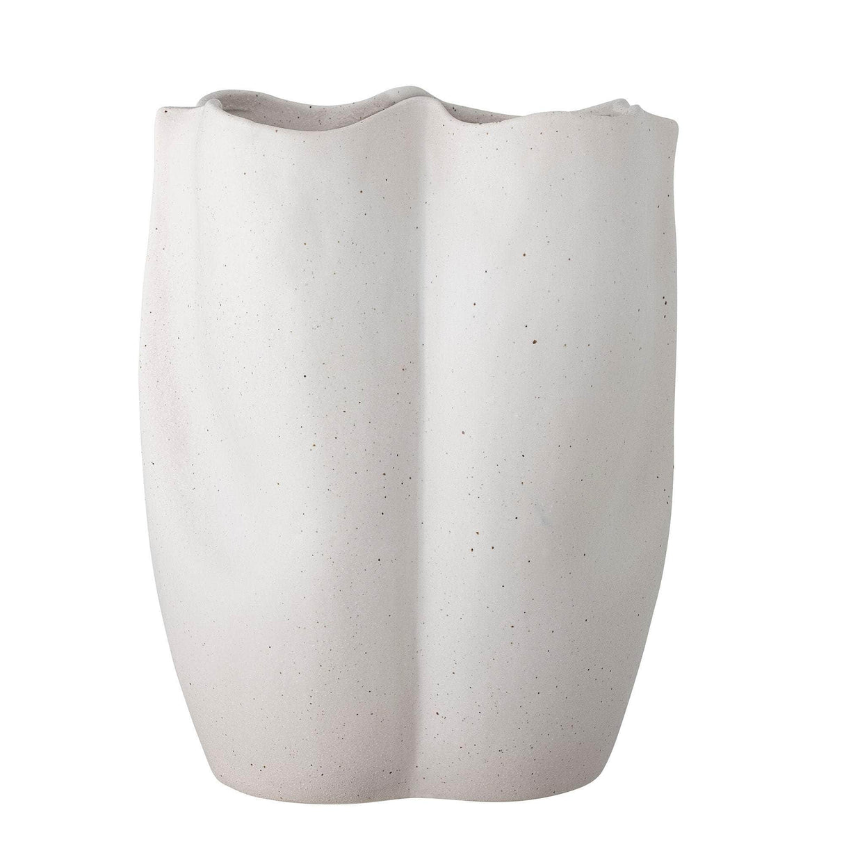 Bloomingville Elira Vase, Natur, Stentøj
