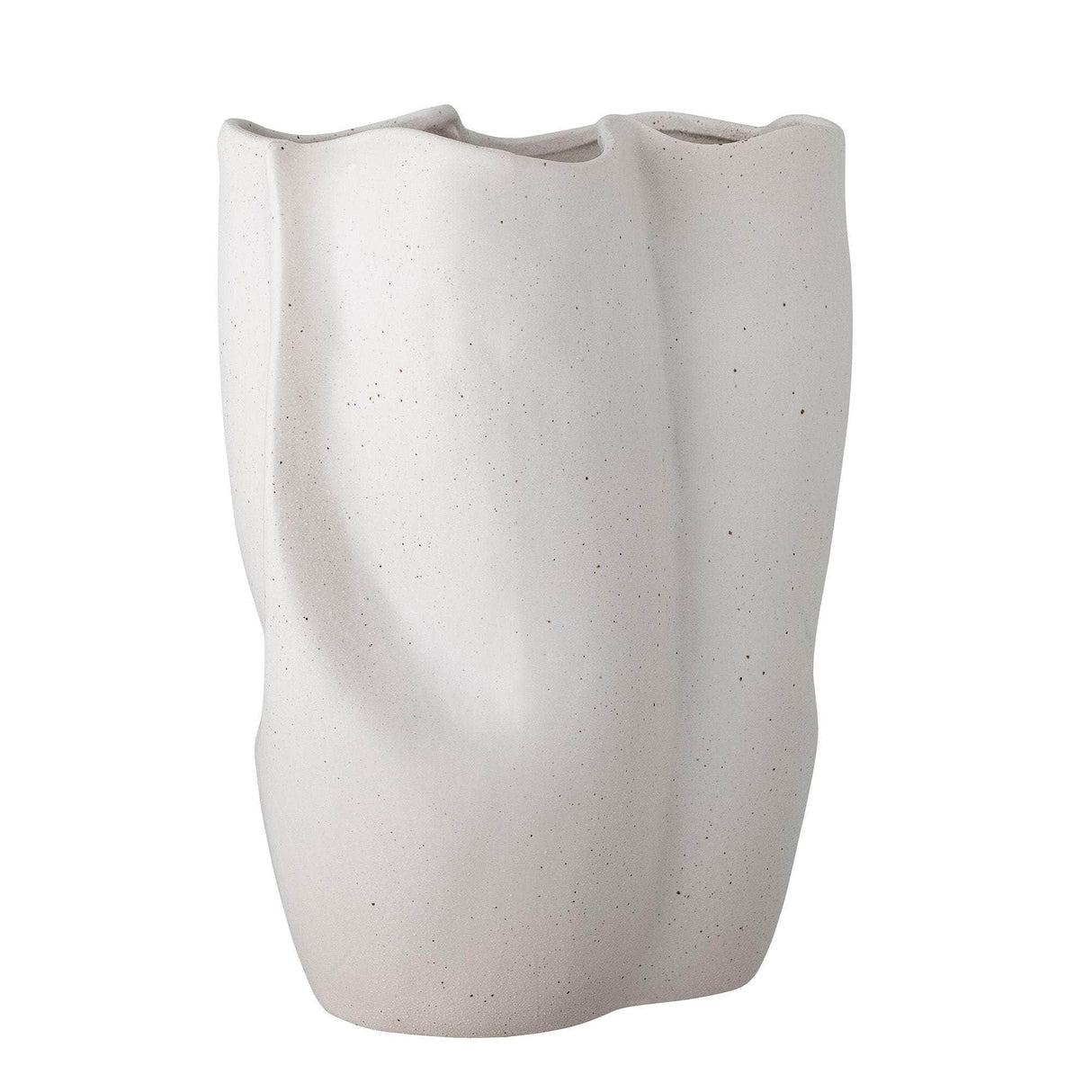 Bloomingville Elira Vase, Natur, Stentøj