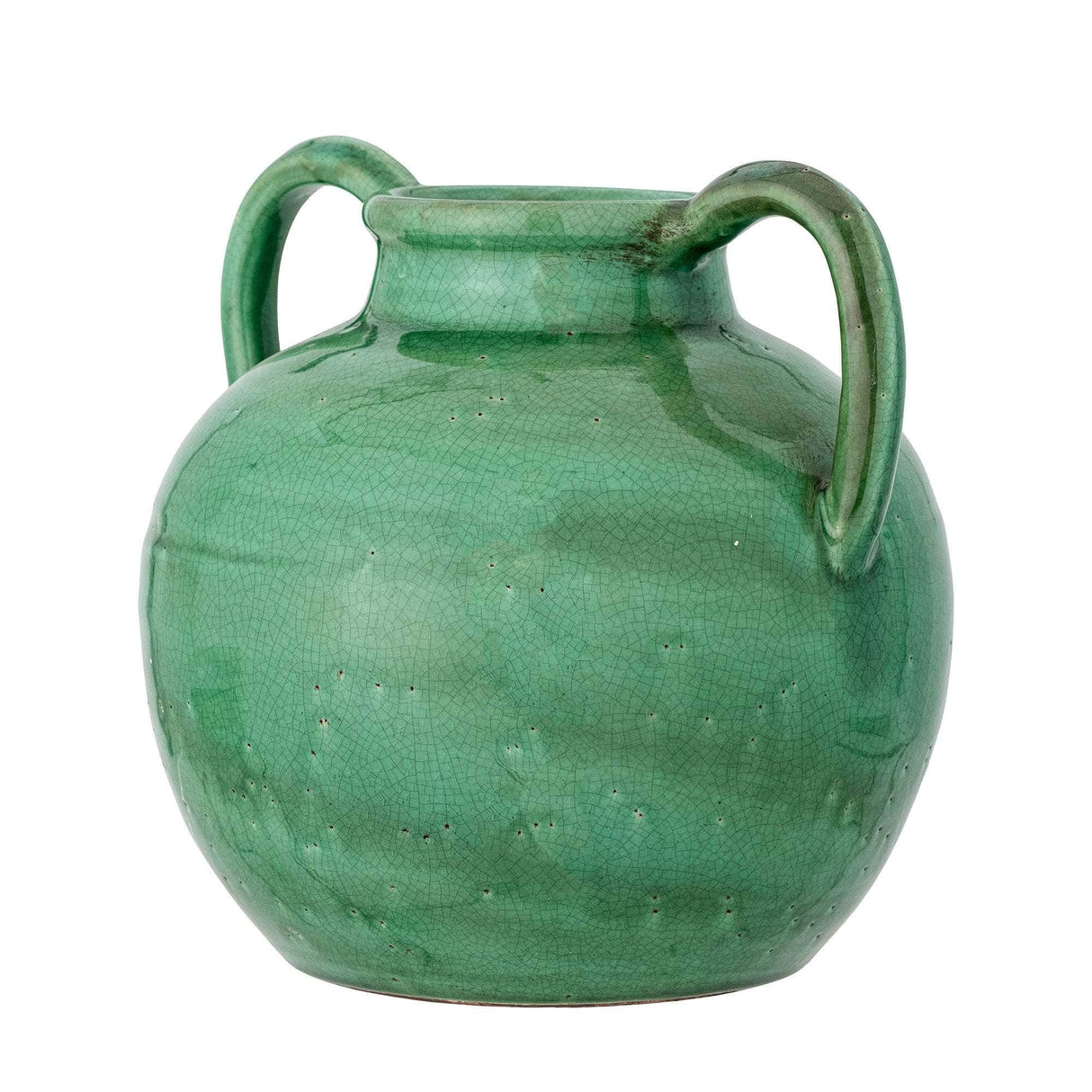 Bloomingville Cham Deko Vase, Grøn, Terrakotta