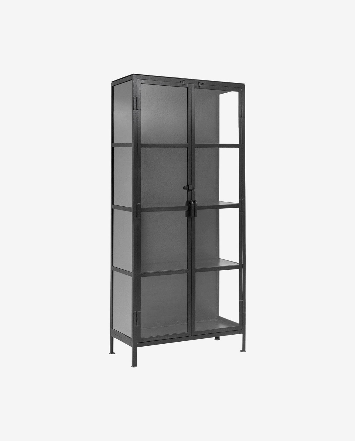 Nordal PHOENIX black cabinet, 2 doors, small