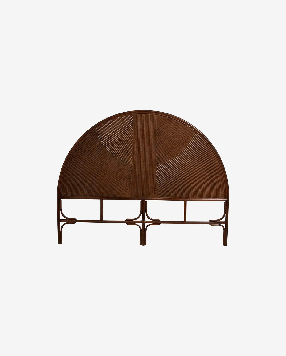 Nordal TURA head board, rattan/weaving, brown