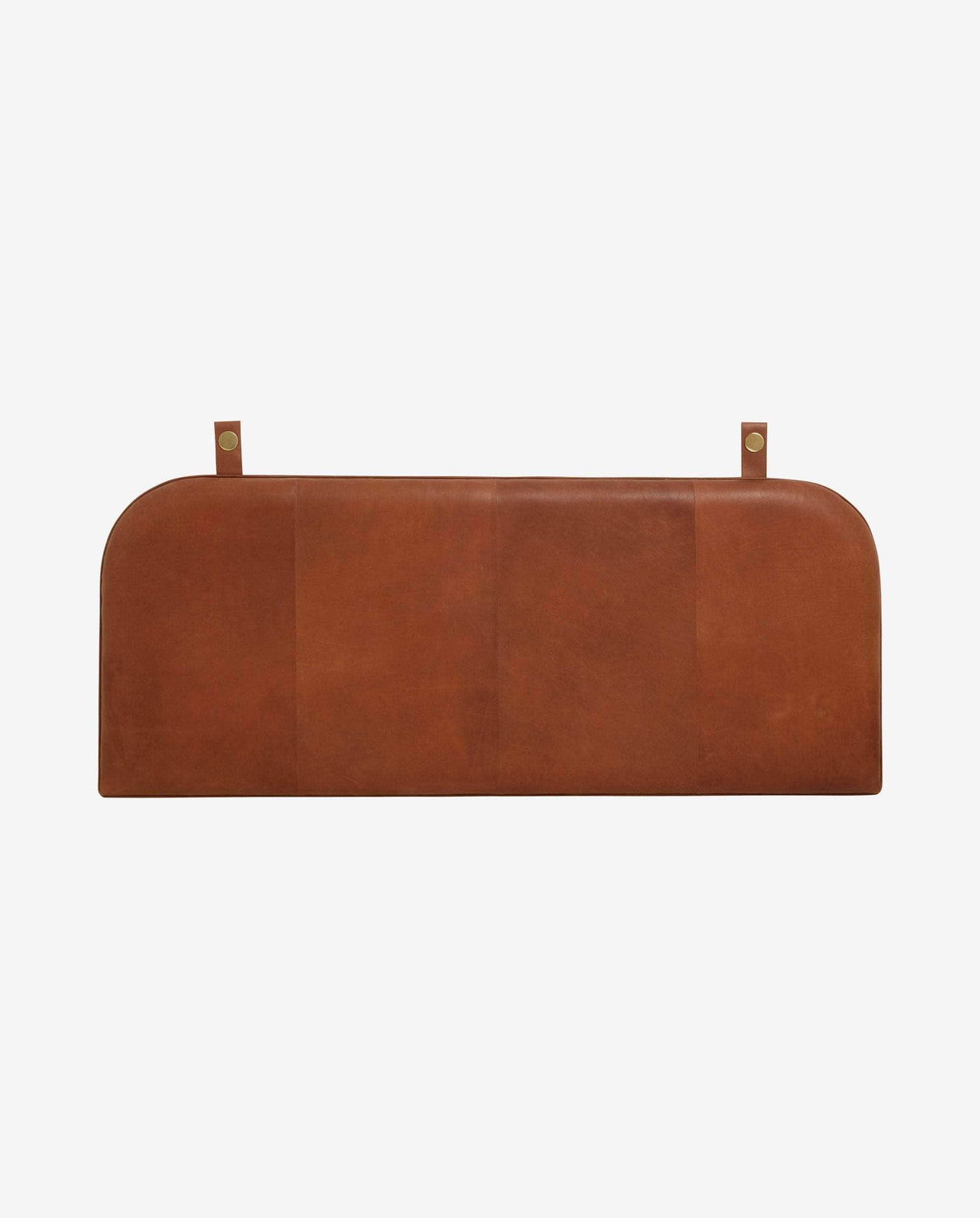 Nordal ONEGA head board, brown leather