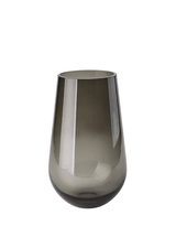 MENU/Audo Copenhagen Echasse Vase, Smoked Glass, Lille