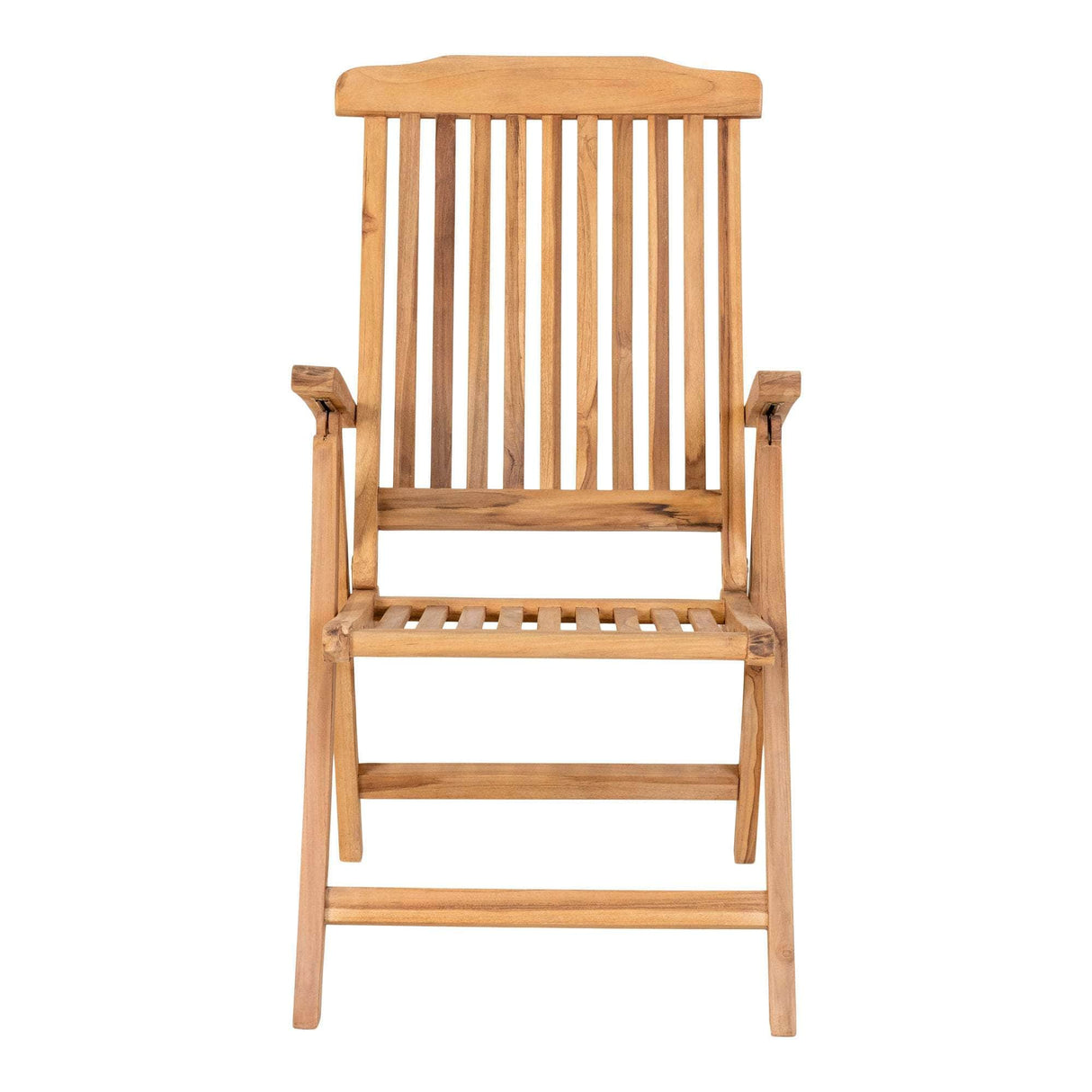 House Nordic Elche Teak 5-position Stol - Sæt af 2