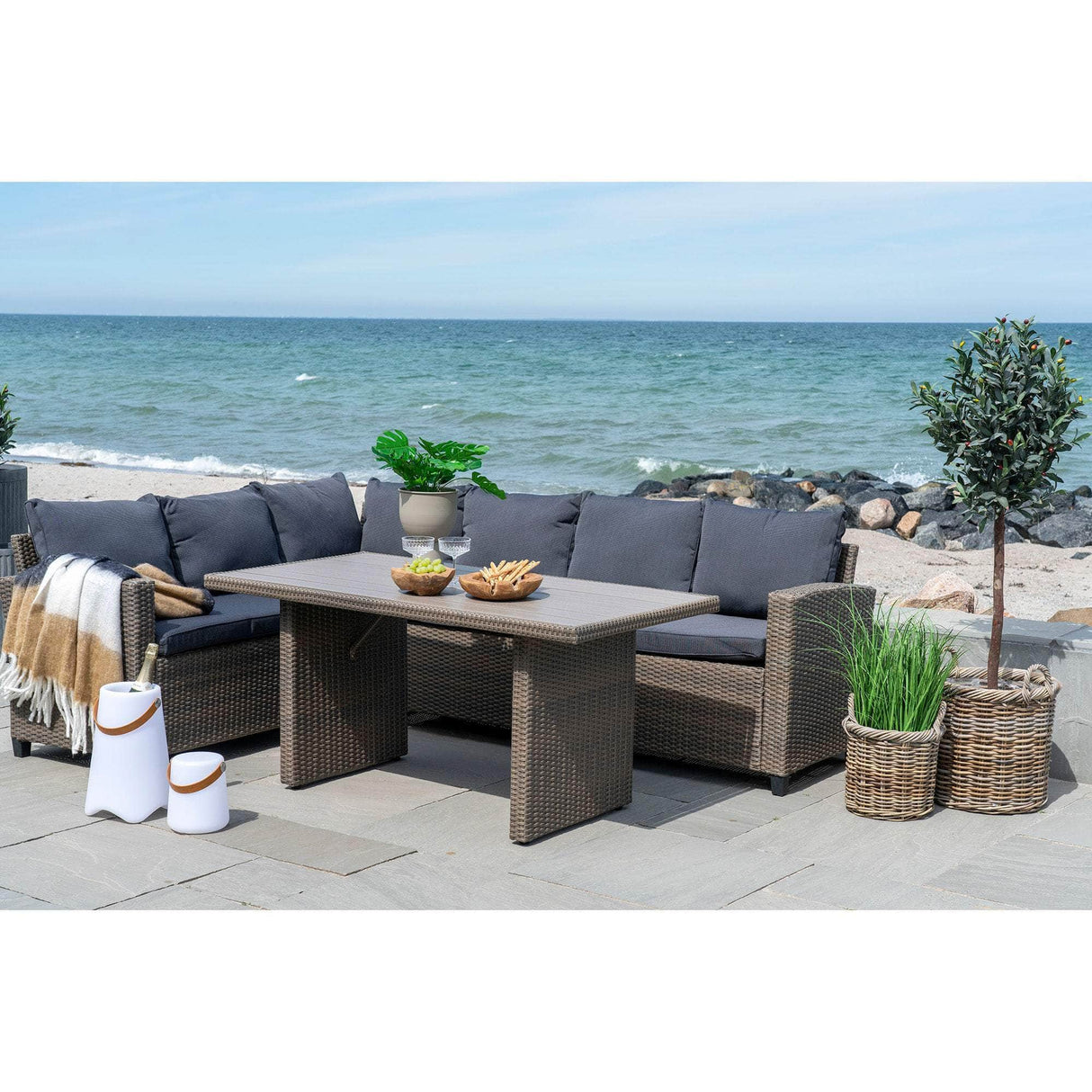 House Nordic Rio Teak Skål