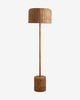 Nordal CANE rattan, floor lamp, natural