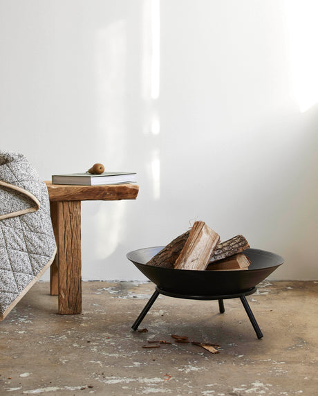 Nordal ASTER fireplace, black