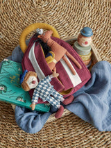 Bloomingville MINI Theobald Soft Toy, Rød, Bomuld