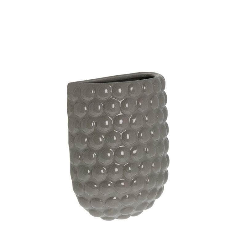 Lene Bjerre Design DK Dotsie væghængt urtepotte H20 cm. grå