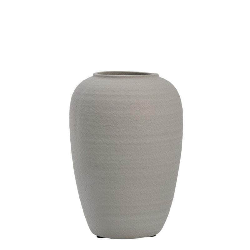 Lene Bjerre Design DK Catia dekorationsvase H27 cm. sølvgrå