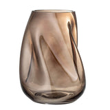 Bloomingville Ingolf Vase, Brun, Glas