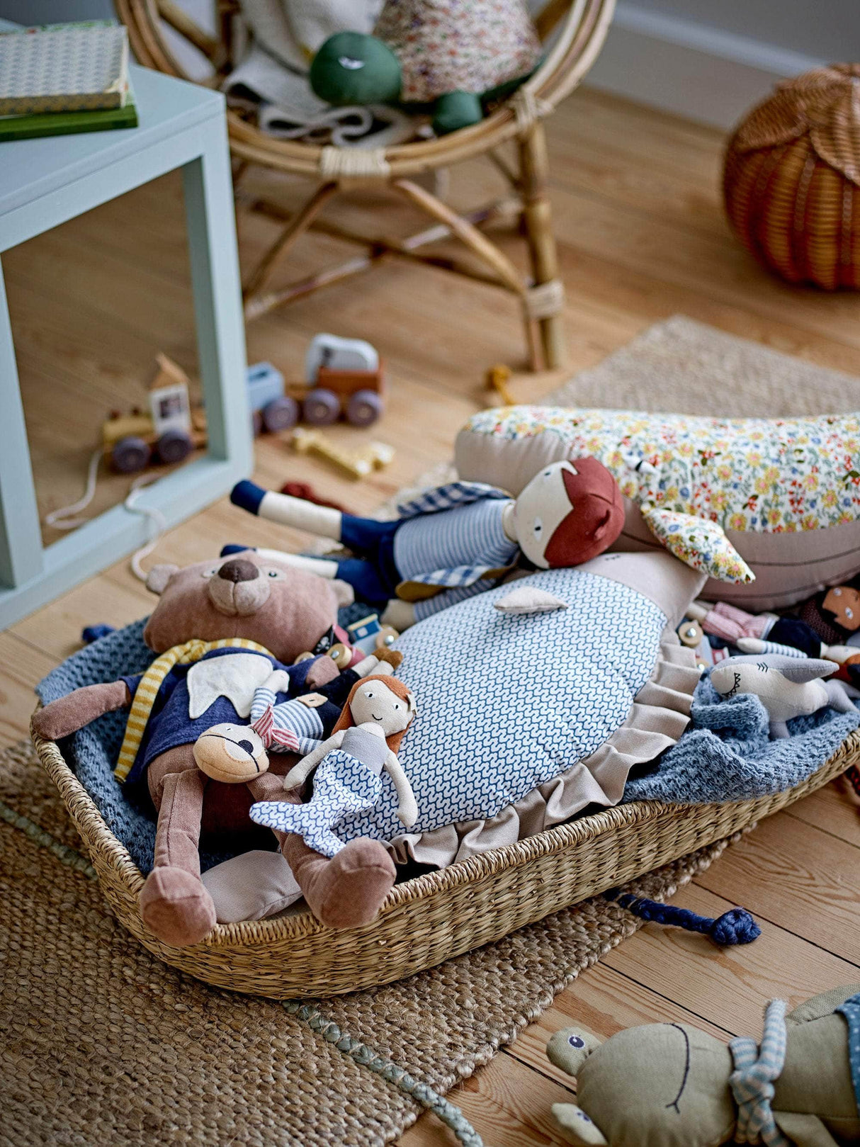 Bloomingville MINI Clas Tæppe, Natur, Jute
