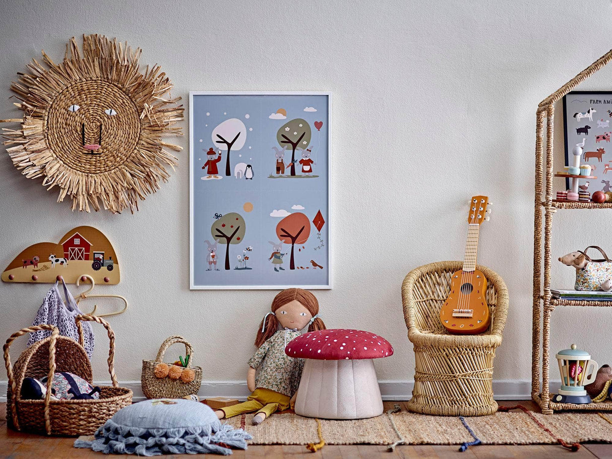 Bloomingville MINI Clas Tæppe, Natur, Jute