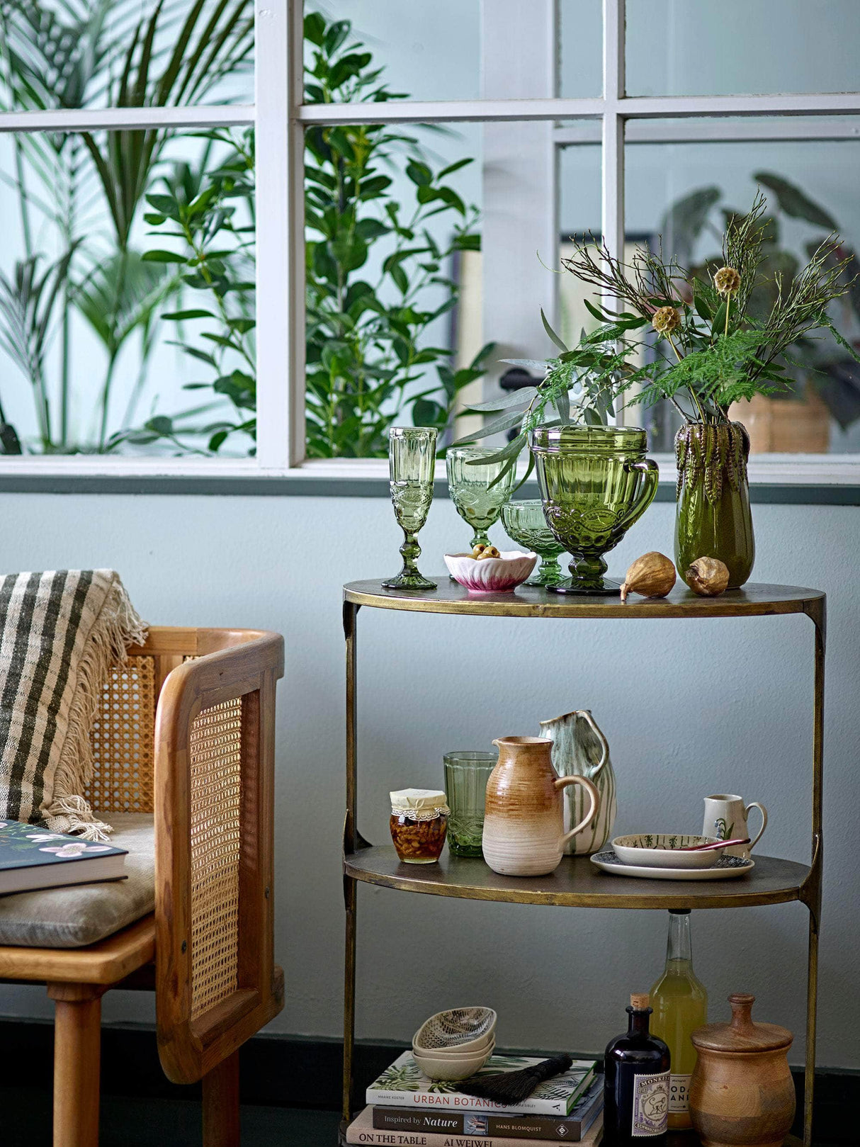 Creative Collection Ramino Bar Bord, Brass, Metal